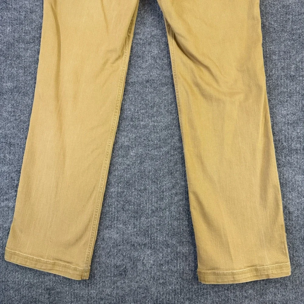 Mountain Hardwear Jeans Men 32x32 Golden Brown Tan Stretch Denim Straight Hiking